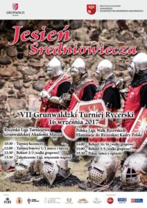 Plakat Jesień Średniowiecza - VII Grunwaldzki Turniej Rycerski
