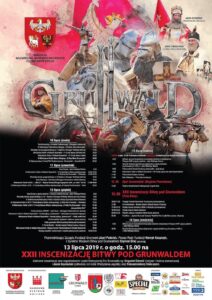 Plakat XXII Inscenizacji bitwy pod Grunwaldem