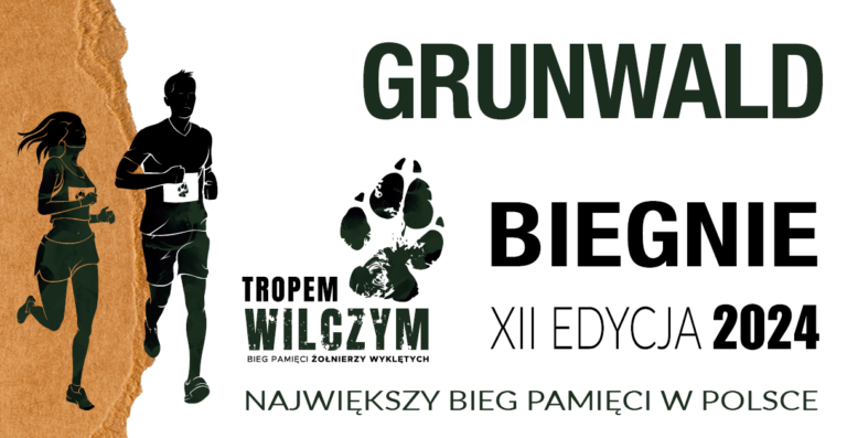 Plakat - Bieg Pamięci Żołnierzy Wyklętych