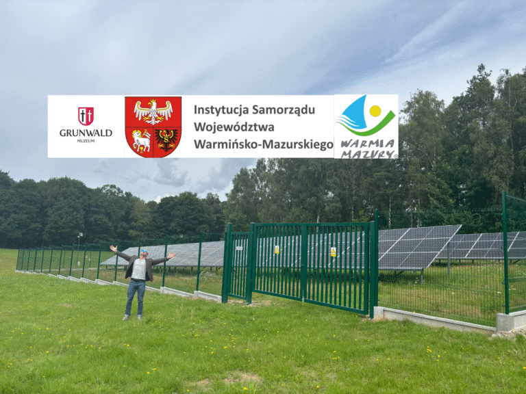 Zakończenie budowy instalacji fotowoltaicznej przy Muzeum Bitwy pod Grunwaldem