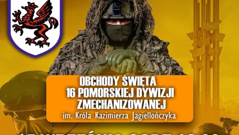 Święto 16 Pomorskiej Dywizji Zmechanizowanej na Polach Grunwaldu 16.09.2026