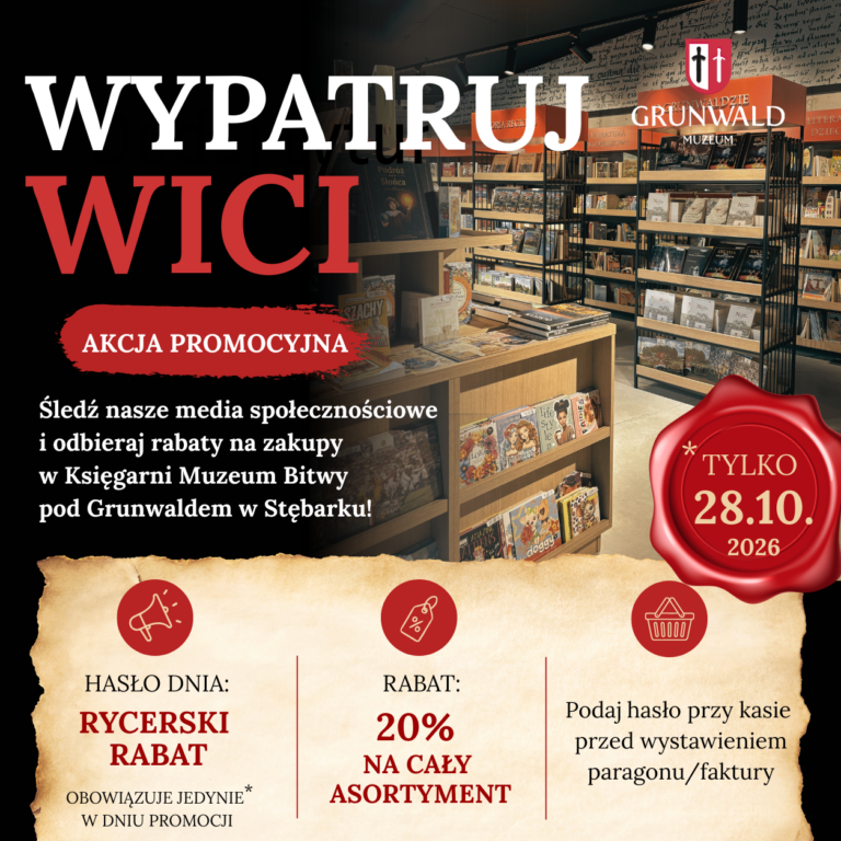 Wypatruj Wici! Jednodniowa akcja promocyjna w Księgarni Muzeum.